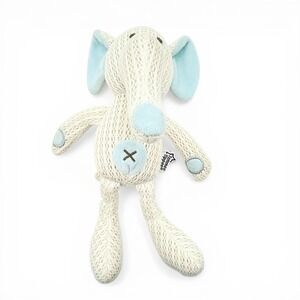 Tommee Tippee Eddy Elephant Toy Plush Baby Blue Cream Breathable Hypoallergenic